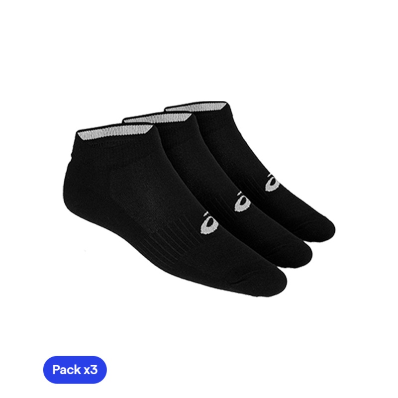 Calcetines Asics Lightweight Ped Negro (Pack x 3)