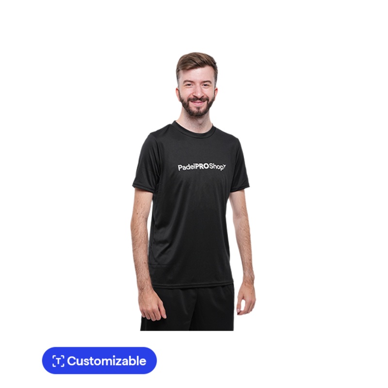 Camiseta Technical PadelPROShop  Negro 2025 (100% off)