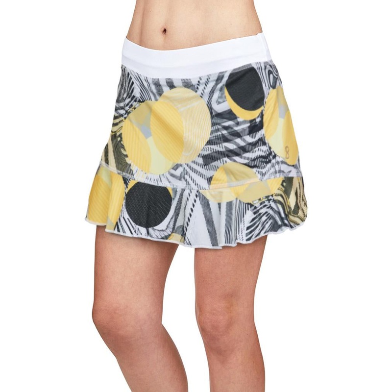 Sofibella Print 14 Skirt- Circle Vibe