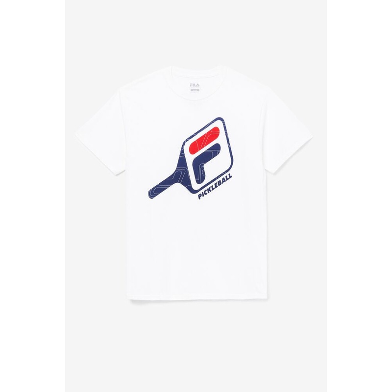 Fila Pickleball Paddle Tee|X Small|Small|Large|X Large|Medium|XX-Large
