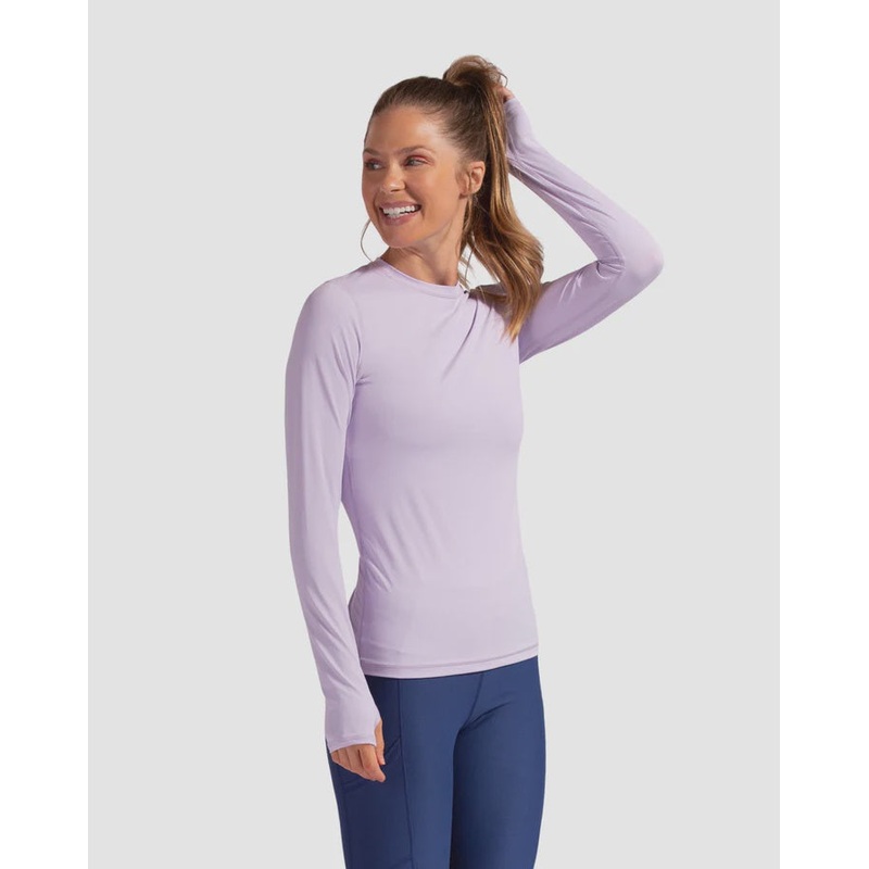 Bloq UV Women’s 24/7 LS Top – Lavender