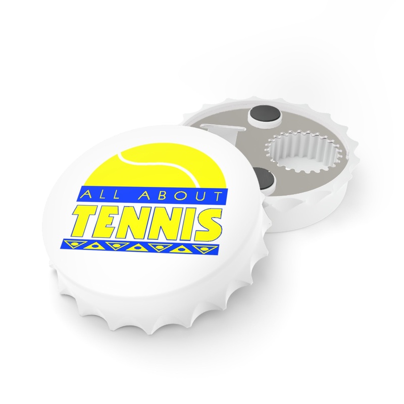 All About Tennis Bottle Opener (Light Yellow)