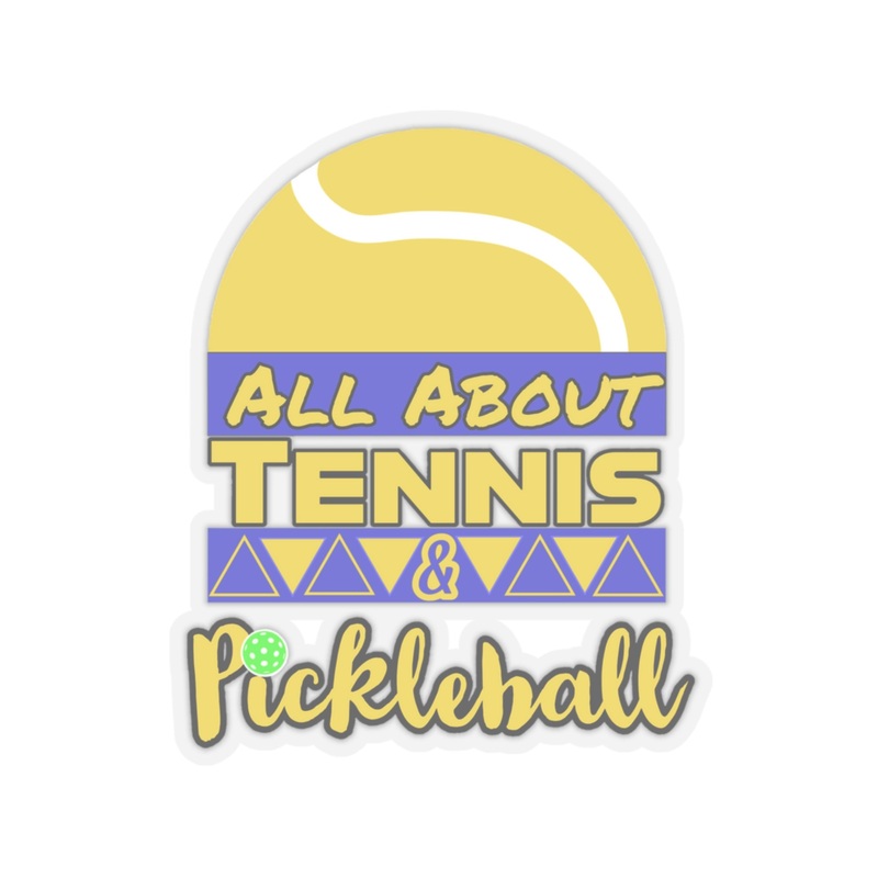 All About Tennis & Pickleball Stickers